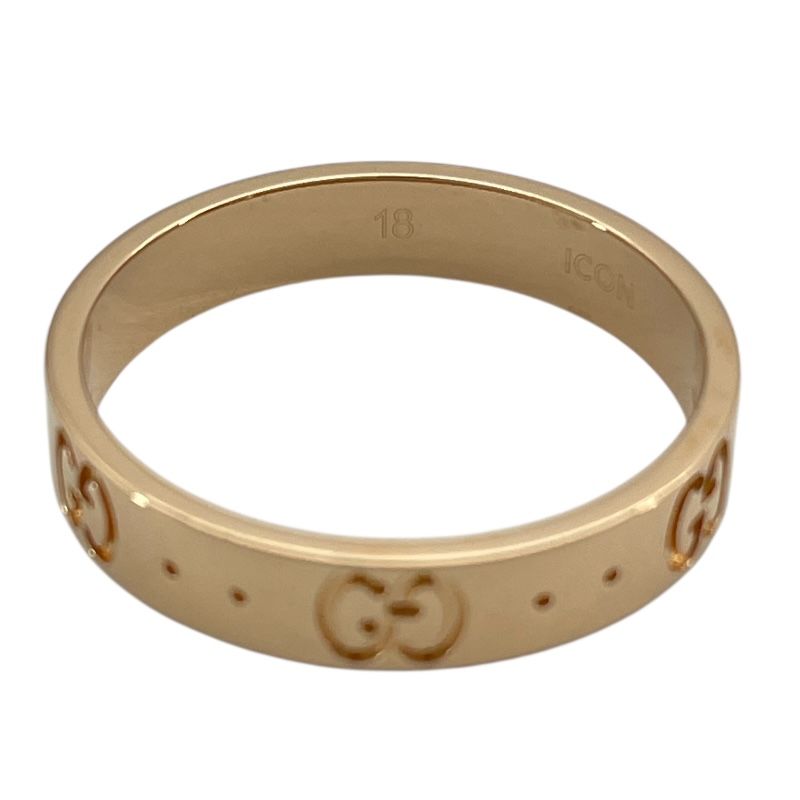 GUCCI Icon Ring in K18 Pink Gold - Exquisite Luxury Jewelry