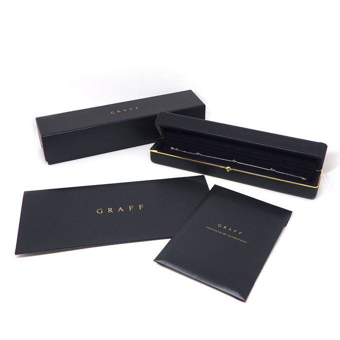 Graff Pave Butterfly Petite Bracelet in 18K White Gold with Diamonds