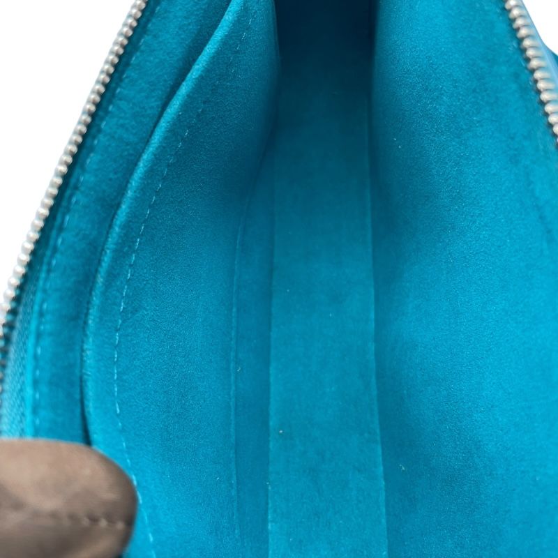 Louis Vuitton Pochette Accessoires M40823 Blue Epi Handbag