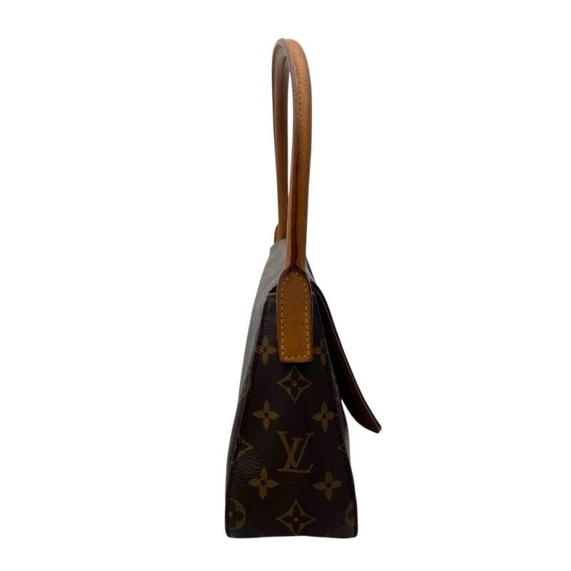 Louis Vuitton Mini Looping M51147 Monogram Canvas Handbag - Brown