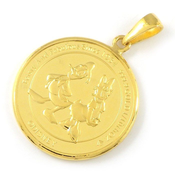 Disney 90th Anniversary Donald Duck & Daisy Duck Pendant - Limited Edition