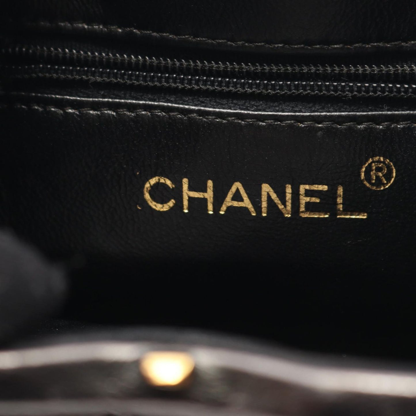 CHANEL Matelassé Silver Leather Mini Chain Shoulder Bag