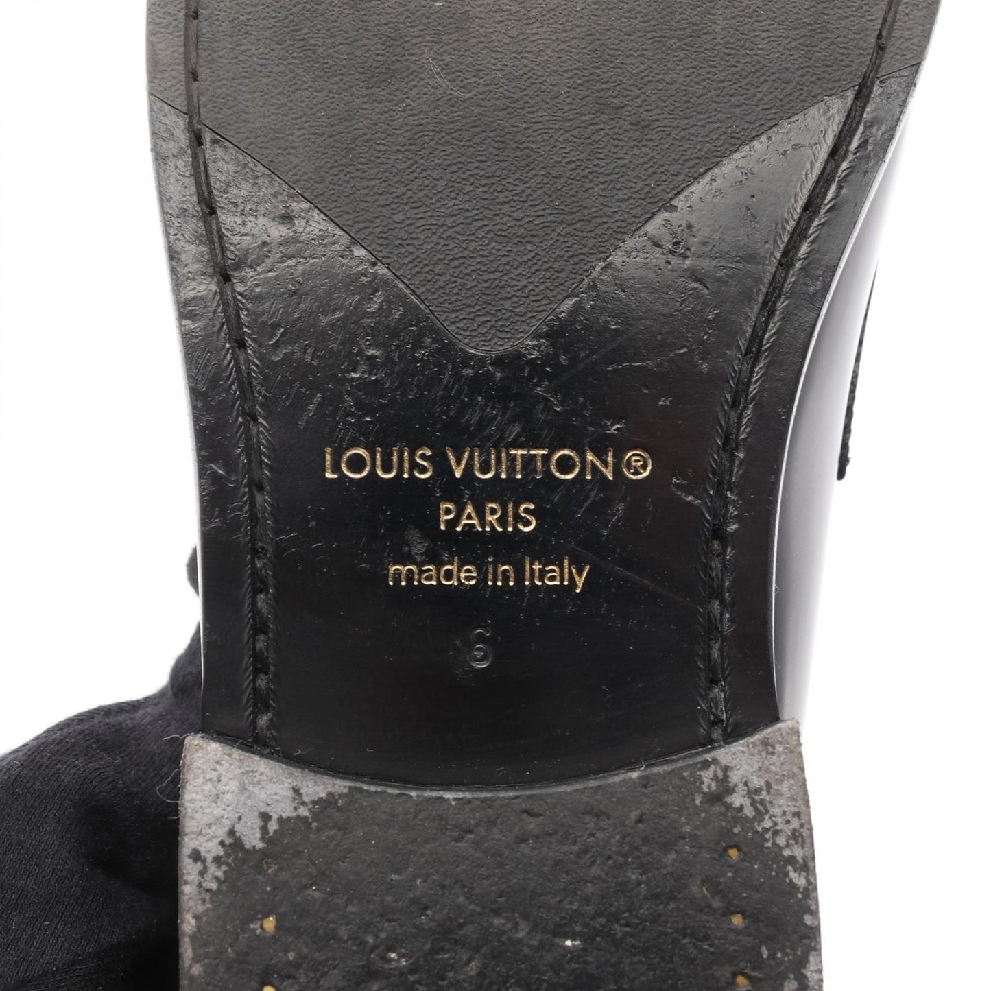 Louis Vuitton Monogram Leather Loafers - Timeless Elegance