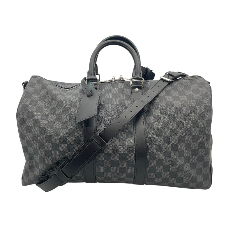 Louis Vuitton Keepall Bandoulière 45 Black Damier Graphite