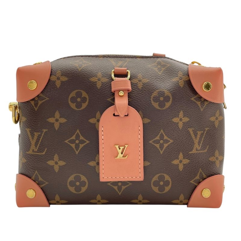 Louis Vuitton Petite Malle Souple M45531 Monogram Canvas Shoulder Bag