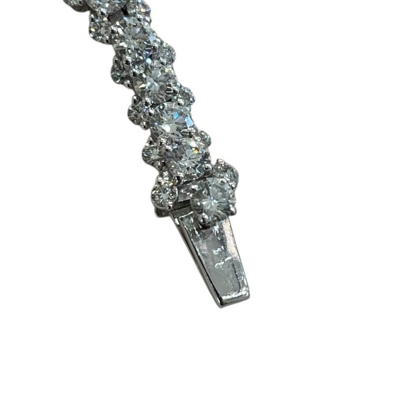 GRAFF Duet Triple Row Bracelet in 750WG with Diamonds