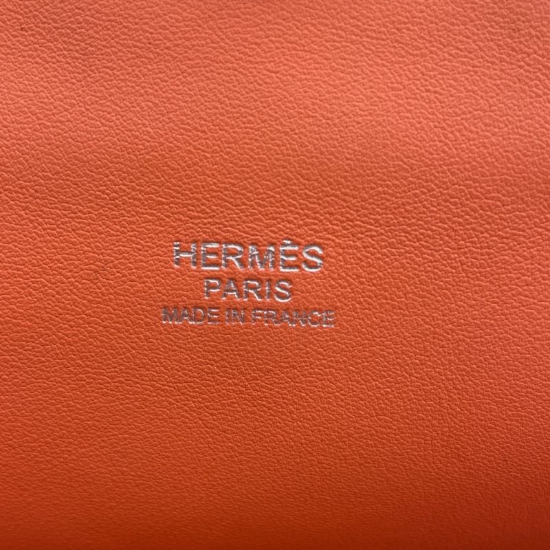 HERMES Toolbox 26 Flamingo Swift Leather Shoulder Bag