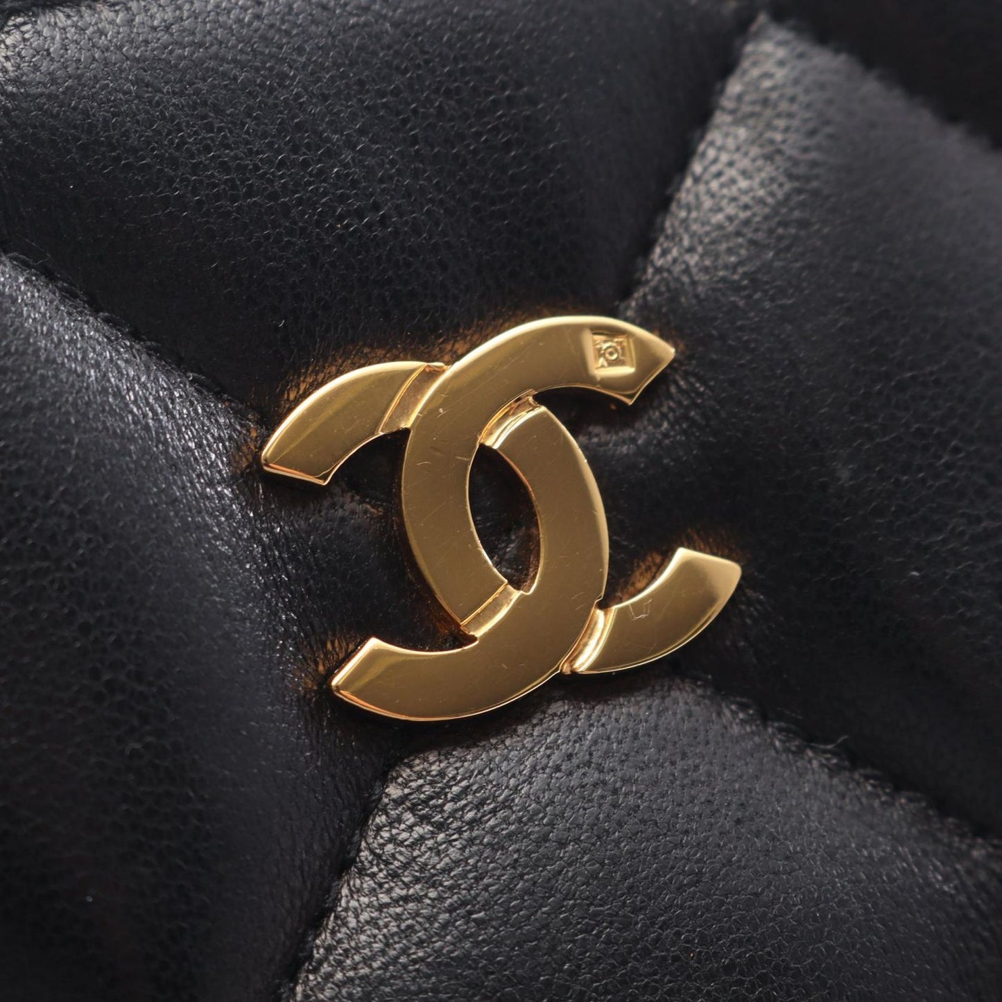 CHANEL Matelassé Tote Bag in Black Lambskin - Timeless Elegance