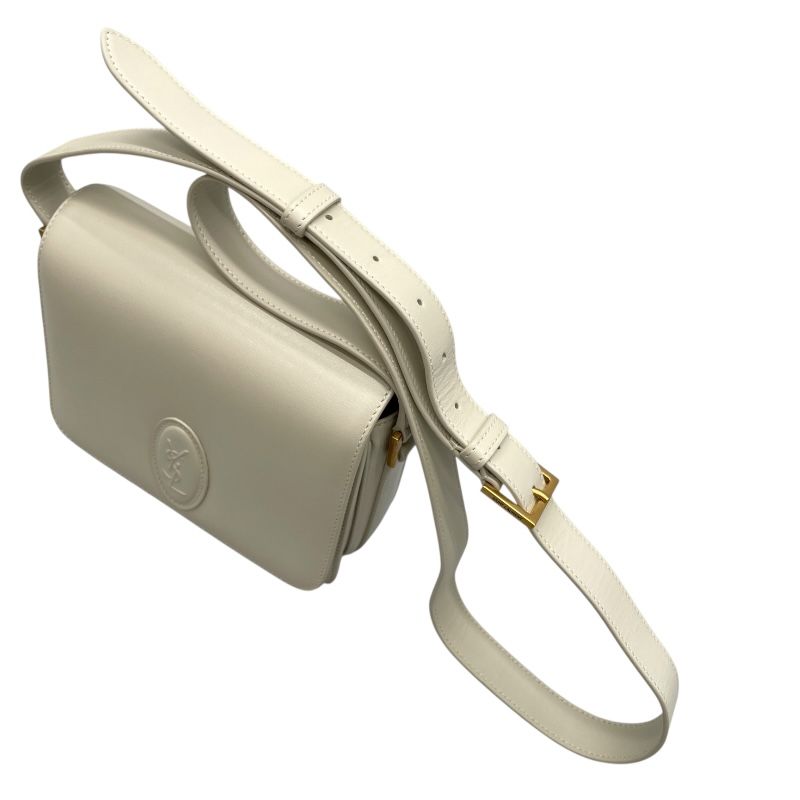 Saint Laurent LE61 Ivory Leather Shoulder Bag - Exquisite Elegance