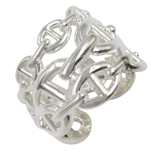 HERMES Chaine d'Ancre Ring in Silver 925 - Timeless Elegance