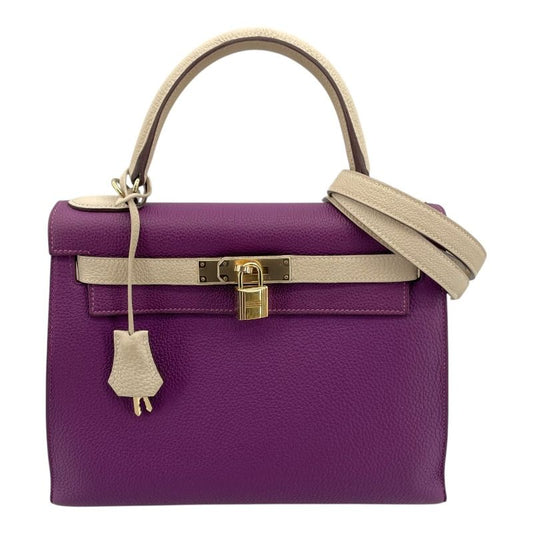 HERMES Kelly 28 Anemone/Argile with Gold Hardware - Personal Order