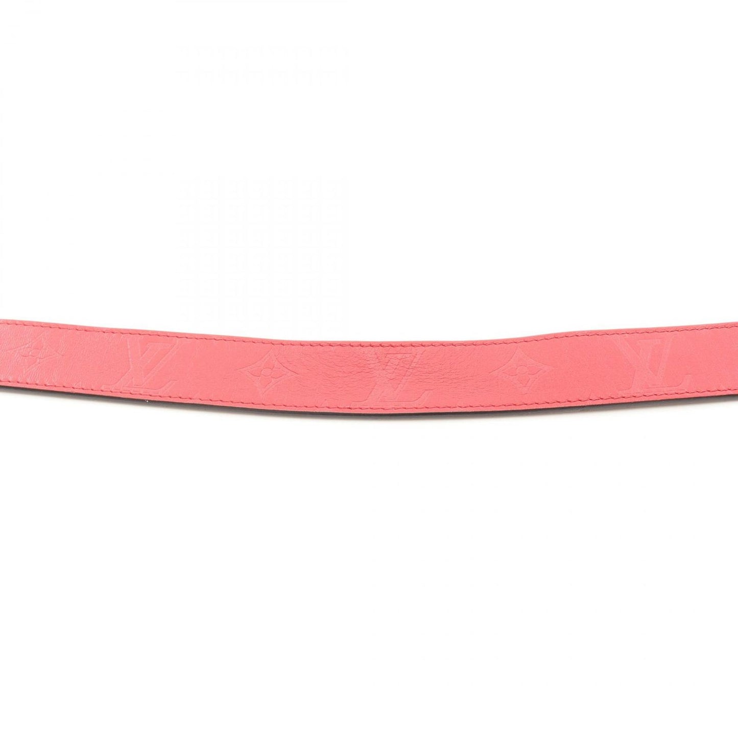 Louis Vuitton Twist Belt in Red Leather - Timeless Elegance
