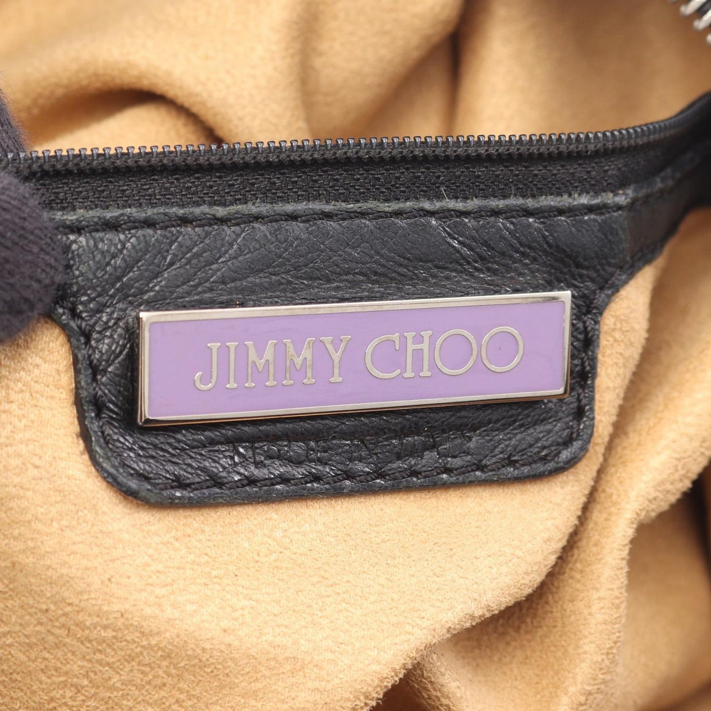 Jimmy Choo Sky Bag Black Leather Shoulder Bag - Timeless Elegance