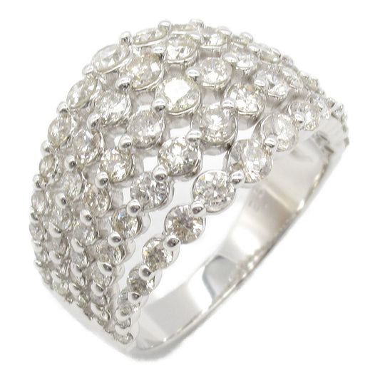 Exquisite Diamond Ring in K18 White Gold - 2.50ct Luxury