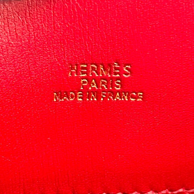 HERMES Kelly Sport PM in Rouge Vif with Gold Hardware