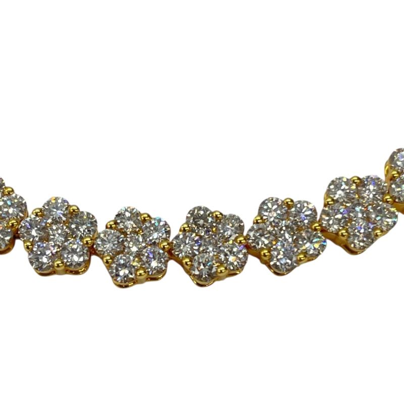 Exquisite Au750 Diamond Bracelet - 7.506ct Luxury Jewelry