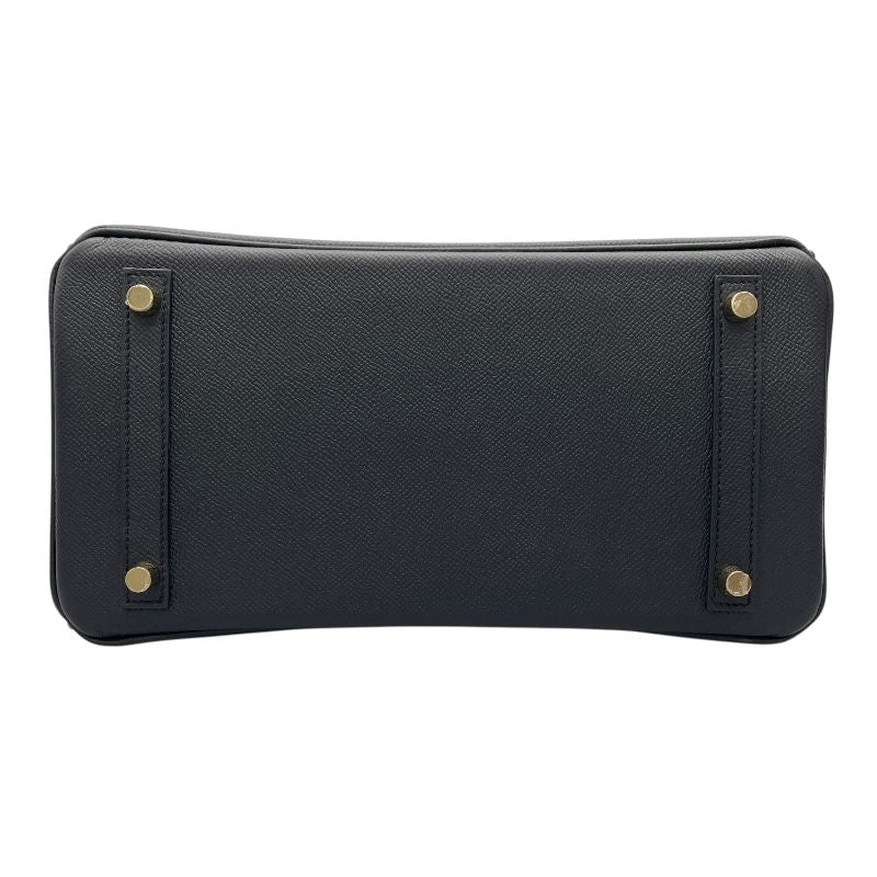 HERMES Birkin 30 Black with Gold Hardware - C Stamp