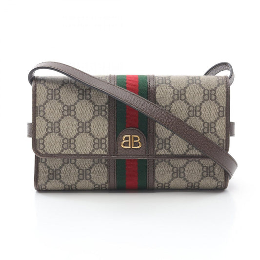 BALENCIAGA x GUCCI The Hacker Project Shoulder Bag - Beige/Brown