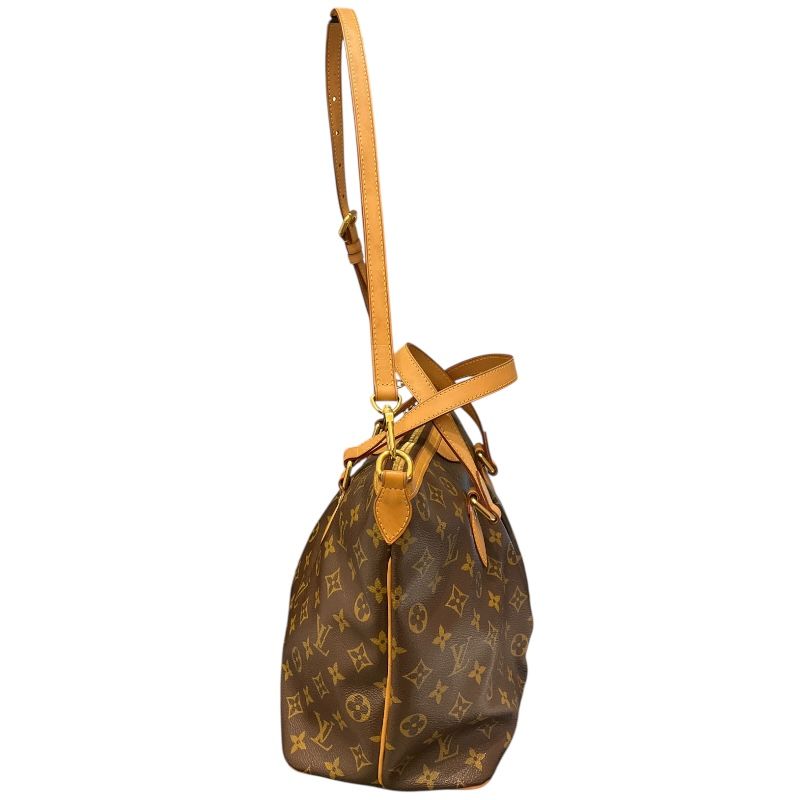 Louis Vuitton Palermo PM Monogram Canvas Tote - Brown & Gold