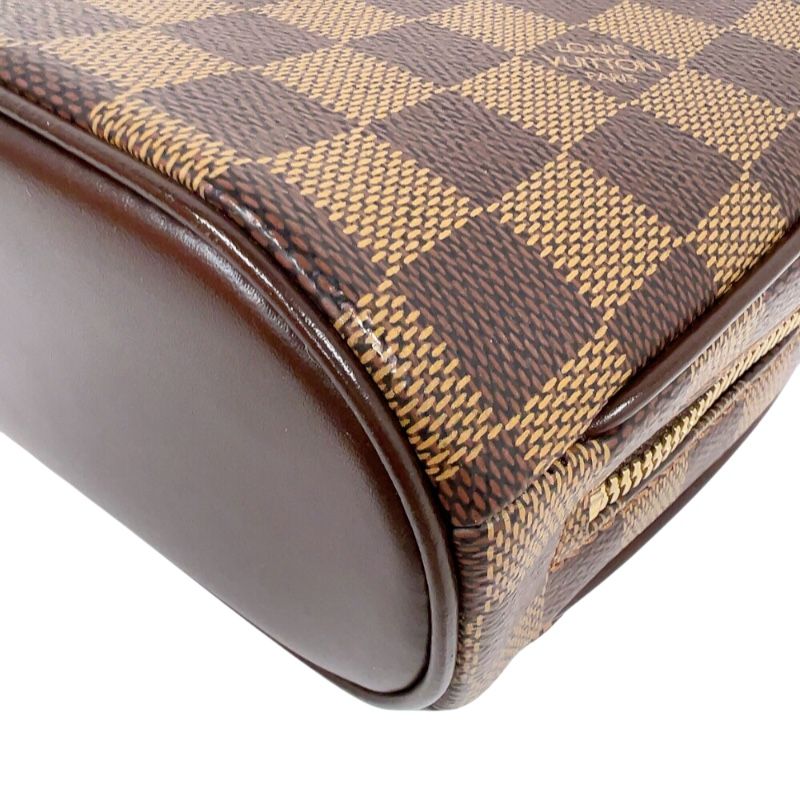 Louis Vuitton Saria Mini Handbag - Brown Damier with Gold Hardware