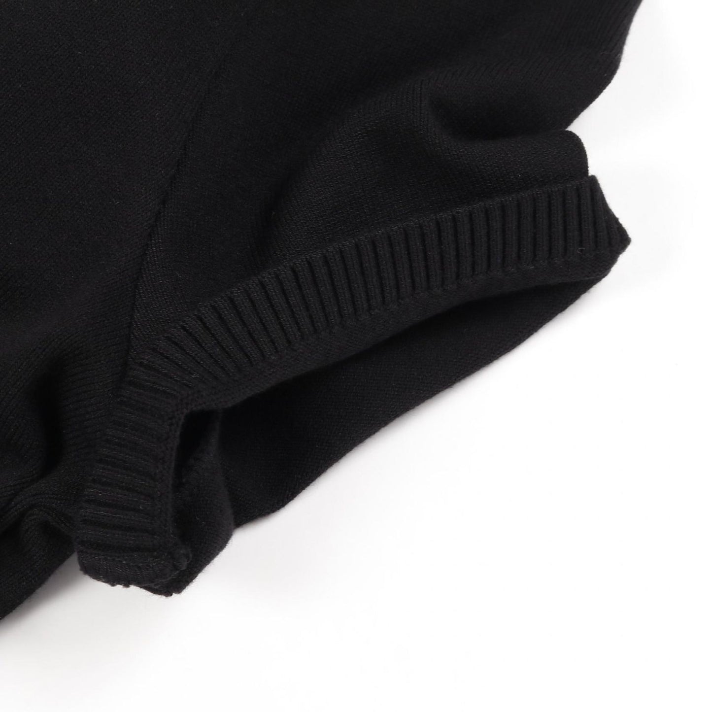 CHANEL Coco Mark Button Dress - Timeless Elegance in Black & White