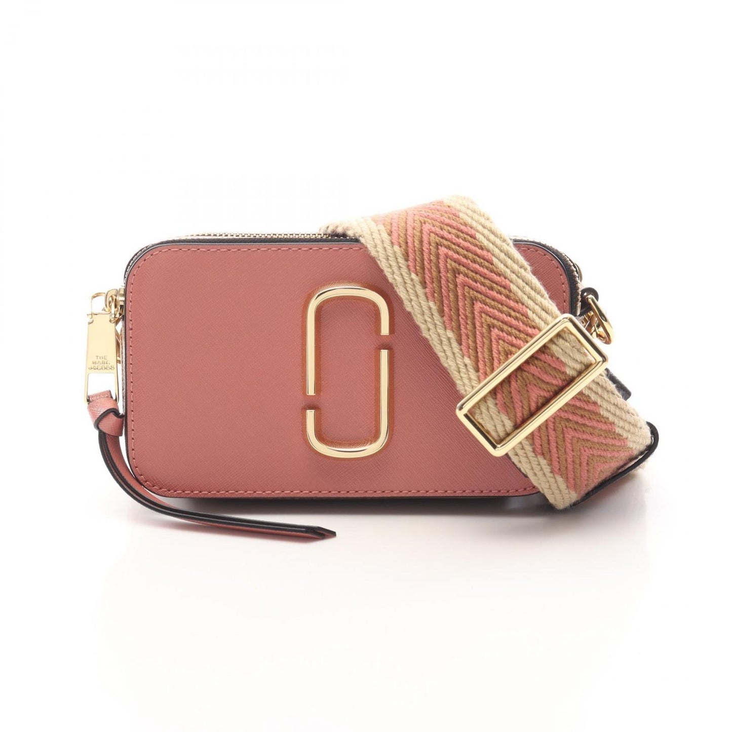 MARC JACOBS Snapshot Camera Bag in Mauve Pink Leather