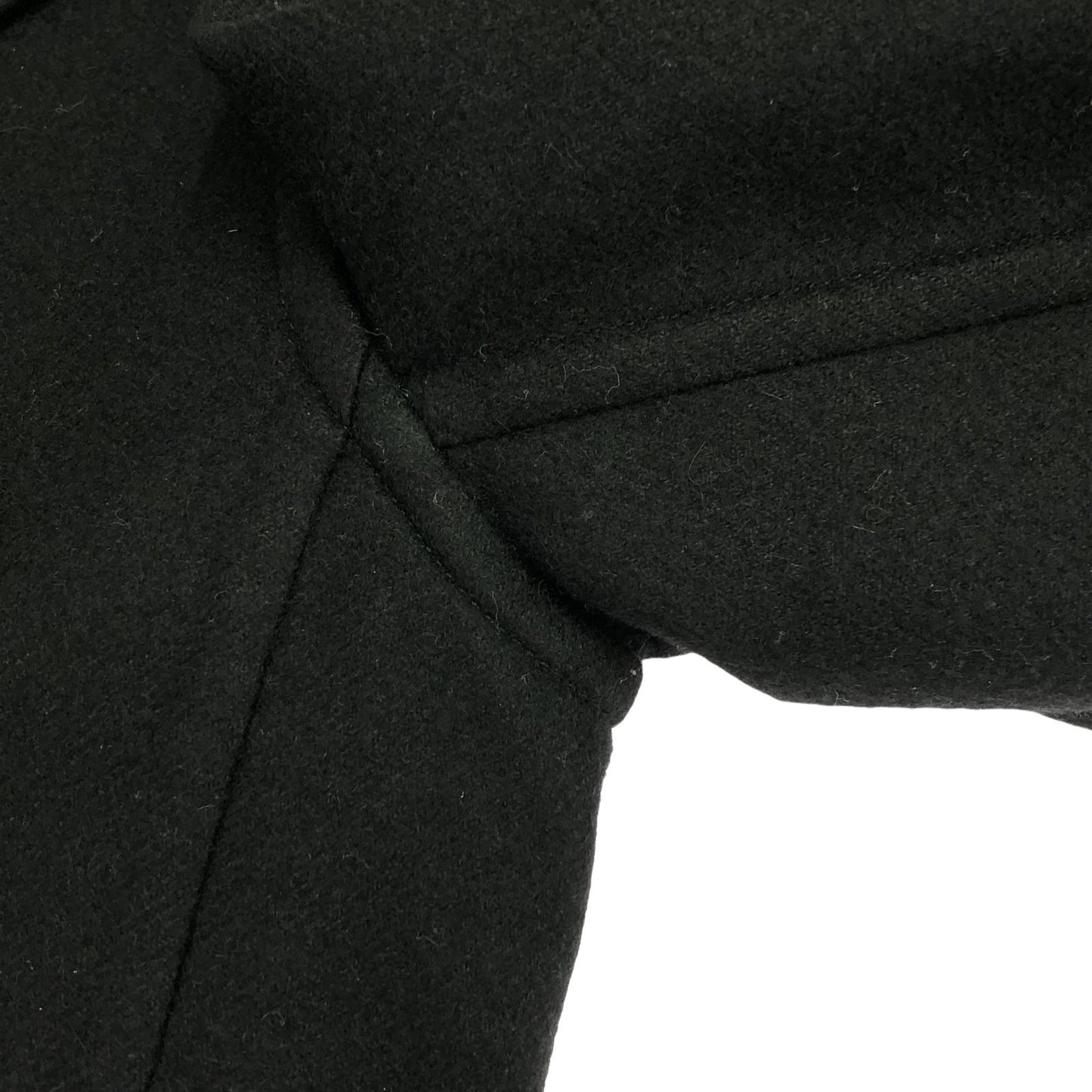 HERMES Black Cashmere Coat - Timeless Elegance