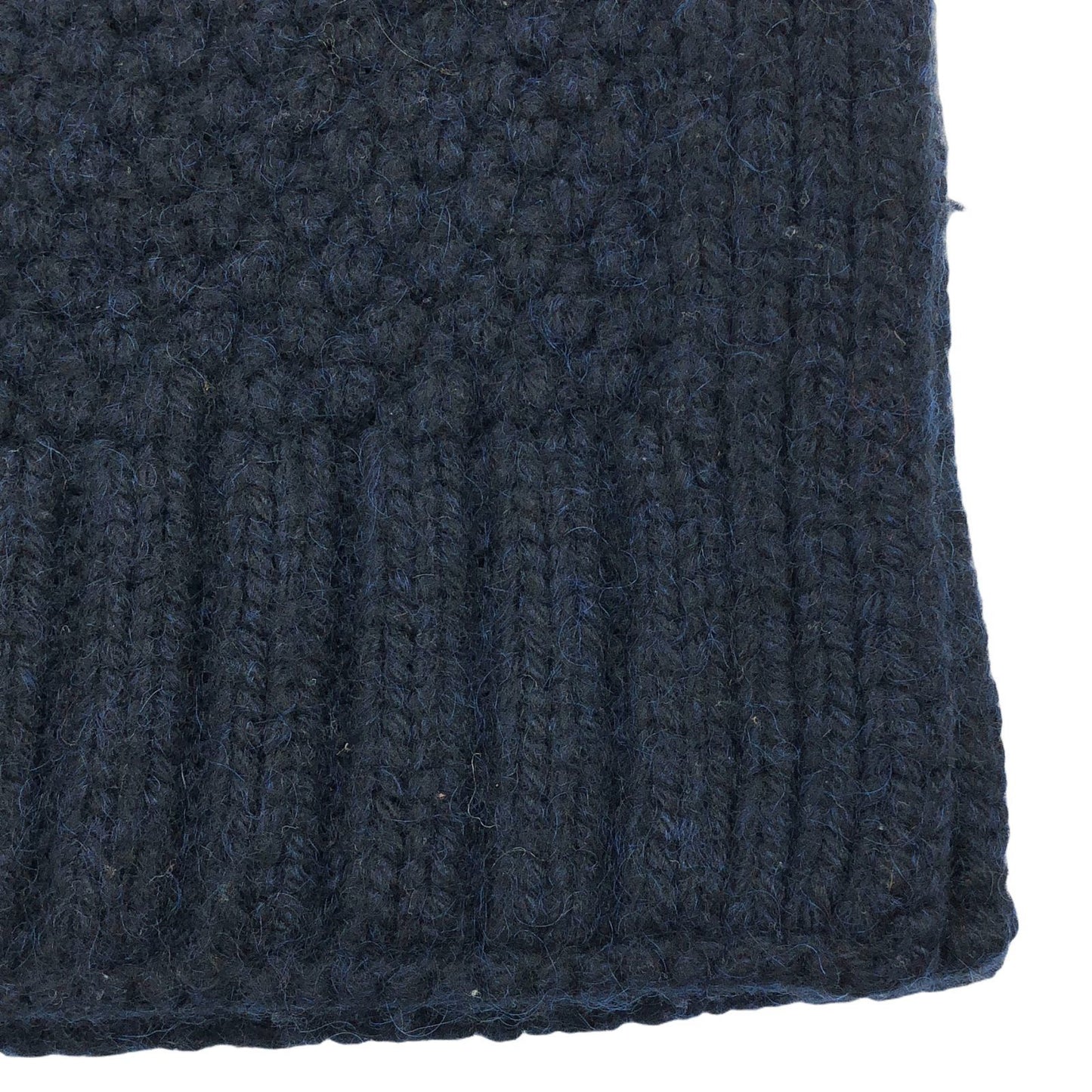 CELINE Navy Cashmere Scarf - Timeless Elegance