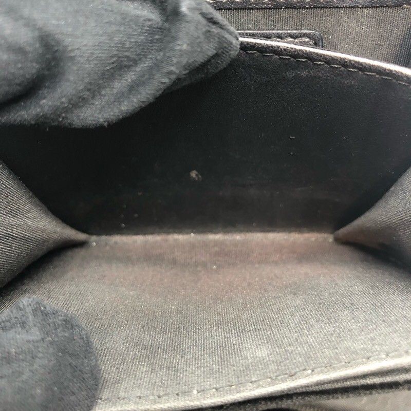 CHANEL Matelassé Coco Mark Coin Case in Black Velvet with Gold Hardware