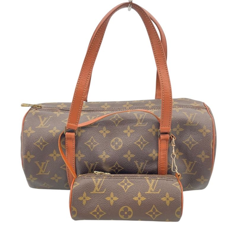 Louis Vuitton Papillon 30 Monogram Canvas Handbag - Brown