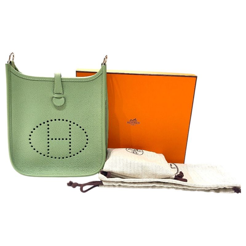 HERMES Evelyne TPM Veil Cricket with Silver Hardware - 2020 Edition