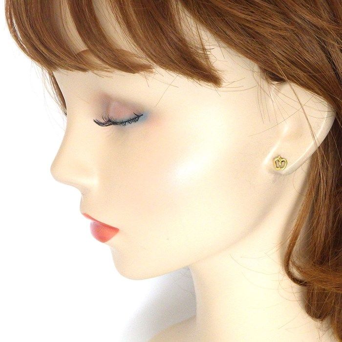 Tiffany & Co. Apple Earrings in K18 Yellow Gold - Exquisite Craftsmanship