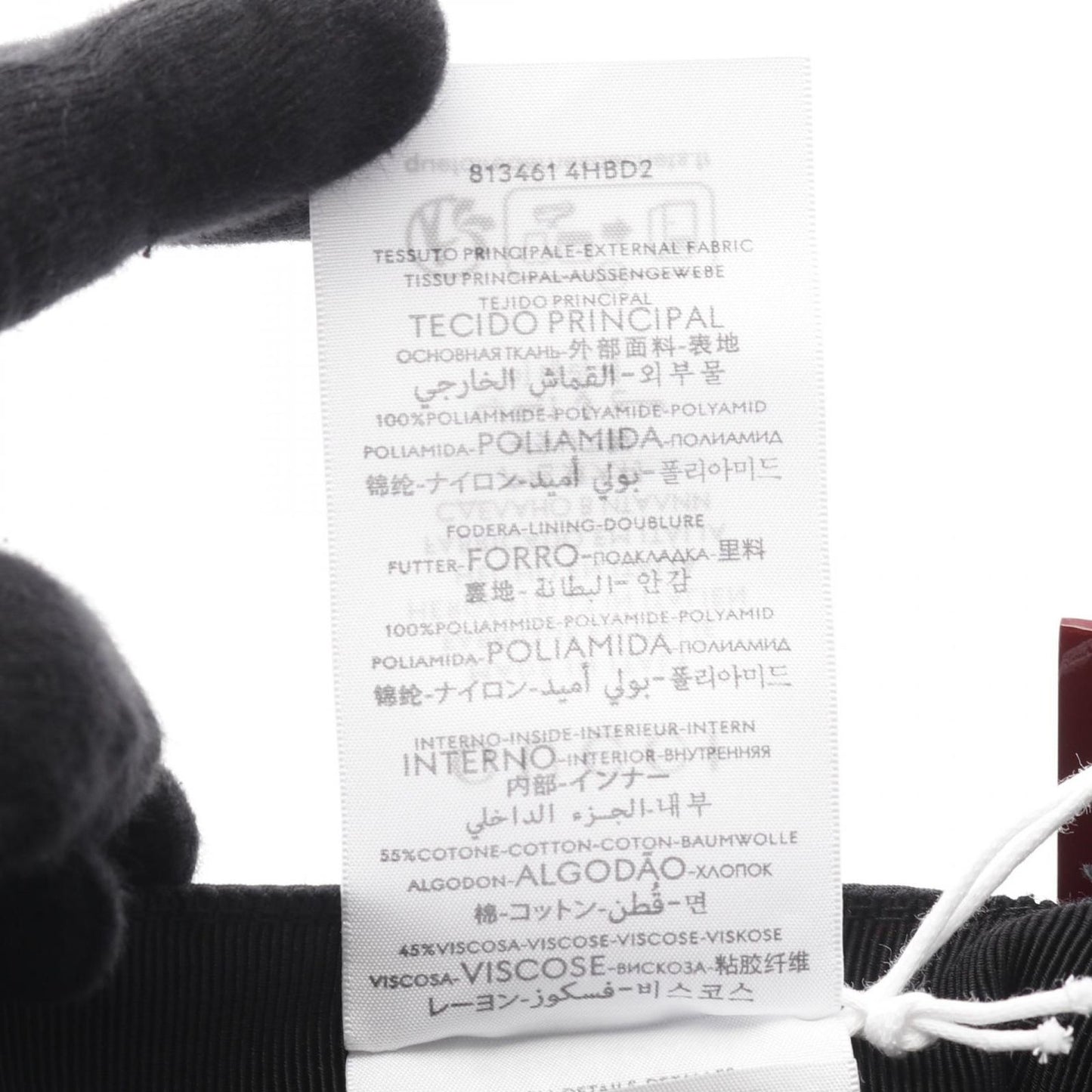 GUCCI Logo Nylon Cap - Black - Exclusive New Arrival