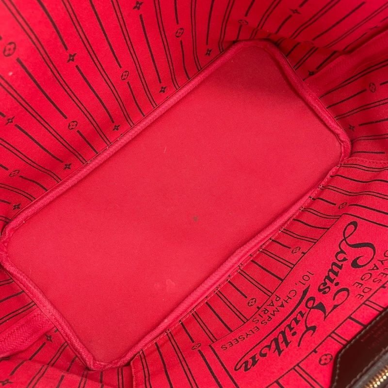 Louis Vuitton Neverfull MM Damier Ebene Canvas Tote Bag