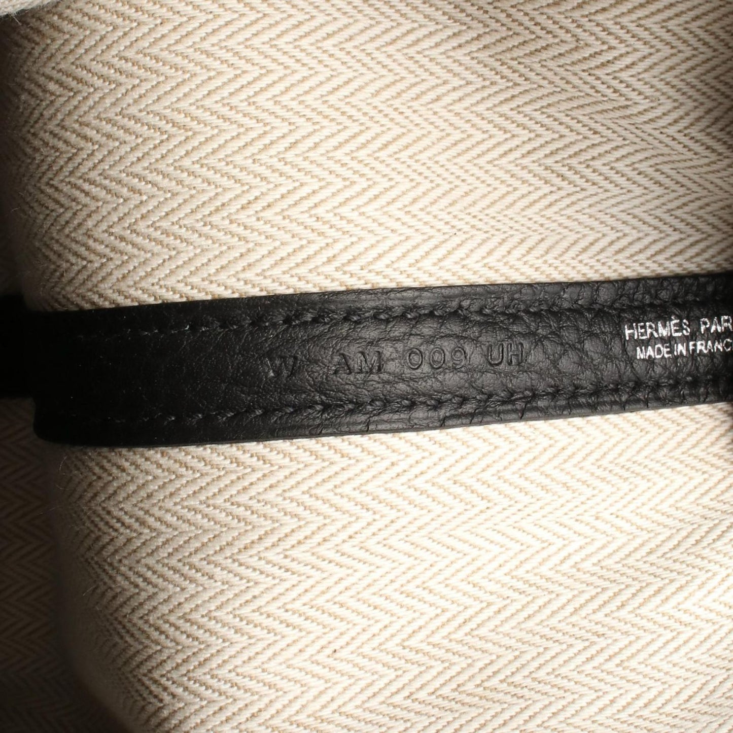 HERMES Garden Party TPM Tote Bag - Black - Unused Luxury