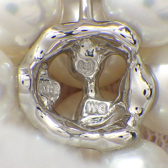 TASAKI Pearl Necklace in K18 White Gold - Exquisite Craftsmanship