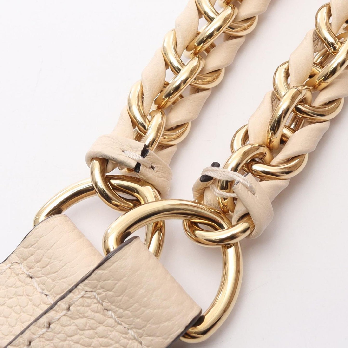 Louis Vuitton Vanity PM Handbag - Exquisite Beige Leather