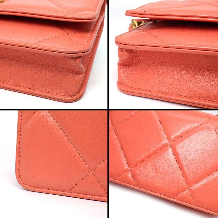 CHANEL 19 Chain Wallet AP0957 - Pink Lambskin - 2021 Edition