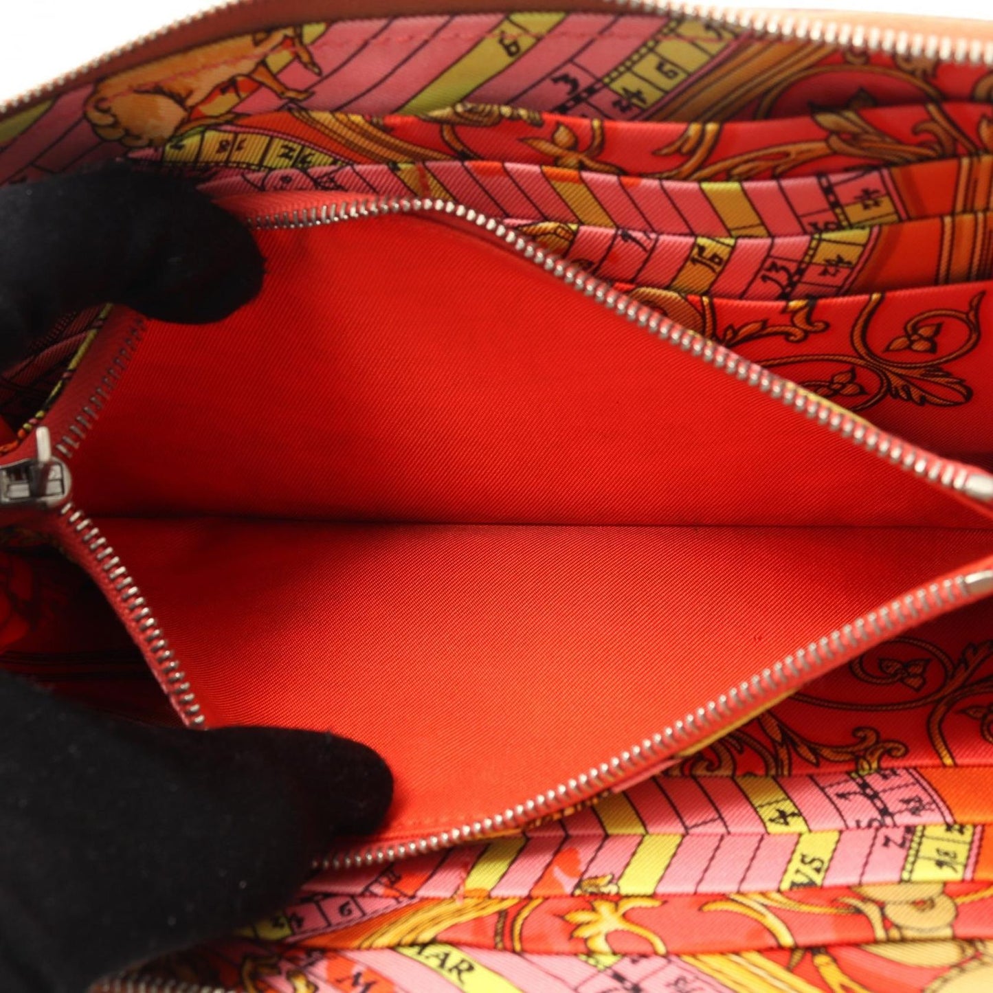 HERMES Azap Long Wallet in Cognac Silk-In - Exquisite Craftsmanship