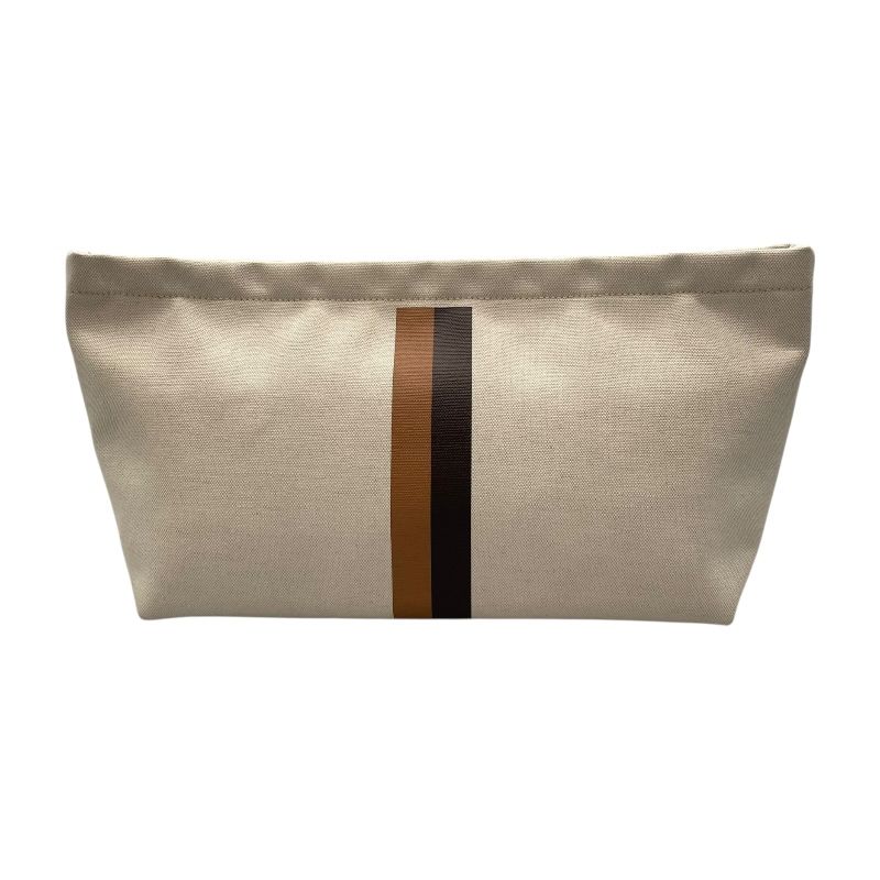 GOYARD Le Nécéssaire Natural Canvas Pouch - Exquisite Craftsmanship