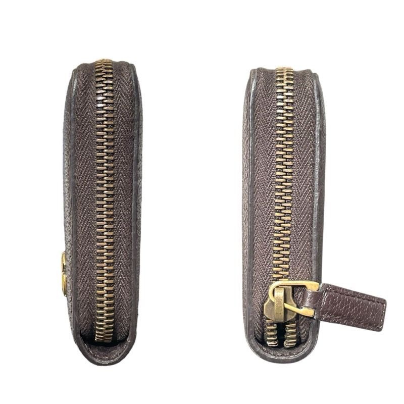 GUCCI GG Marmont Round Zip Wallet - Unisex Leather Luxury Accessory