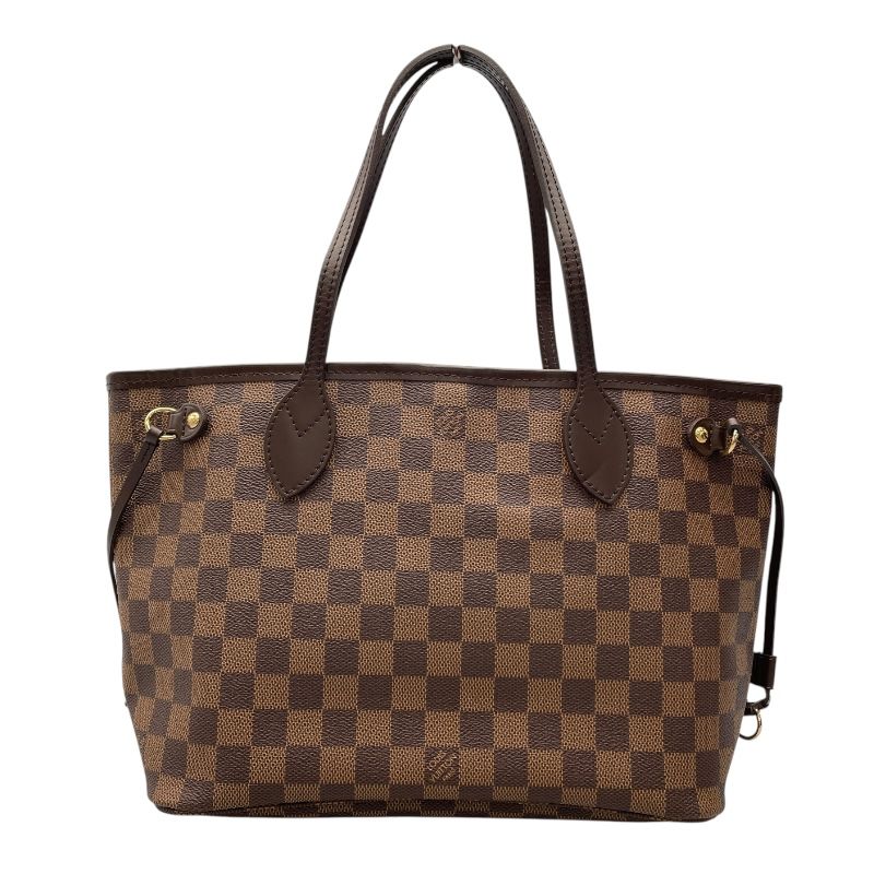 Louis Vuitton Neverfull PM Damier Ebene Tote Bag - Timeless Elegance