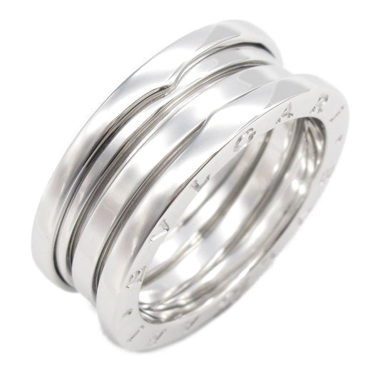 BVLGARI B-zero1 3-Band Ring in K18 White Gold - Timeless Elegance