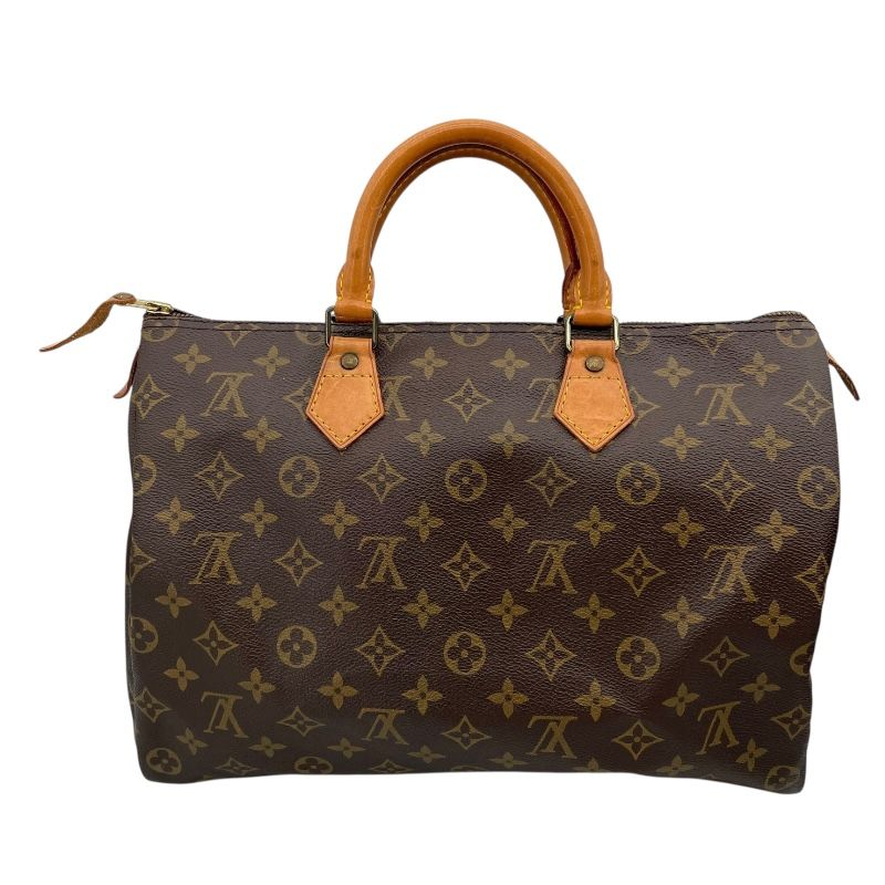 Louis Vuitton Speedy 35 Monogram Canvas Handbag - Timeless Elegance