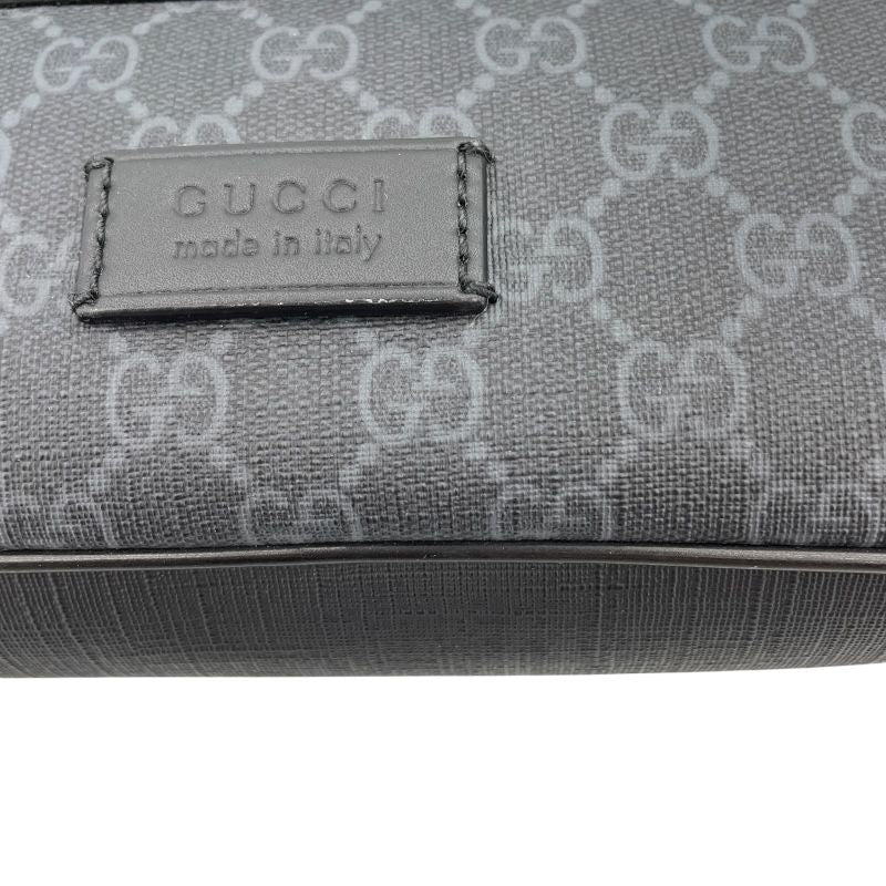 GUCCI GG Supreme Belt Bag - Black - Iconic Luxury Accessory