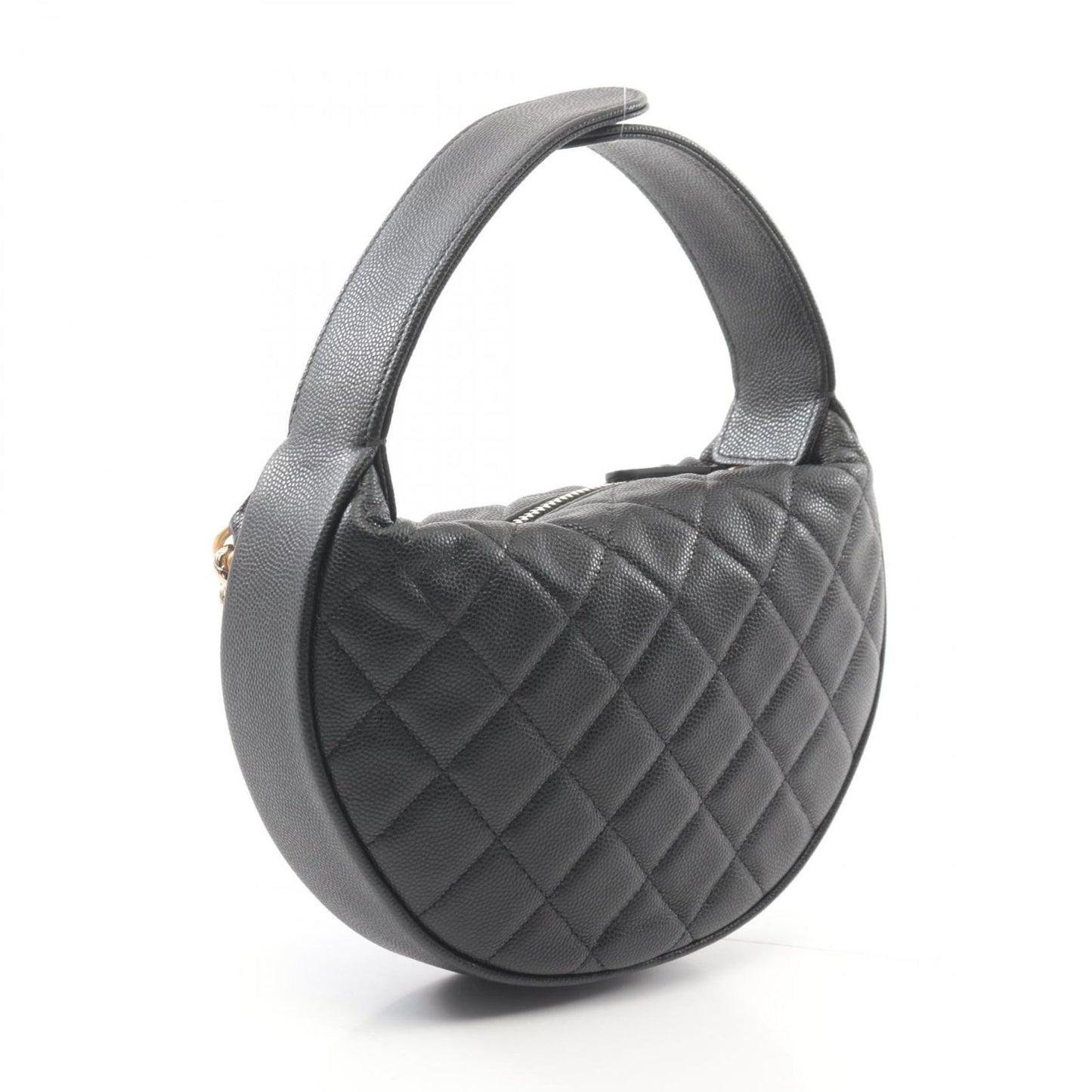 CHANEL Matelassé Handbag AP3943 in Black Calfskin - Timeless Elegance