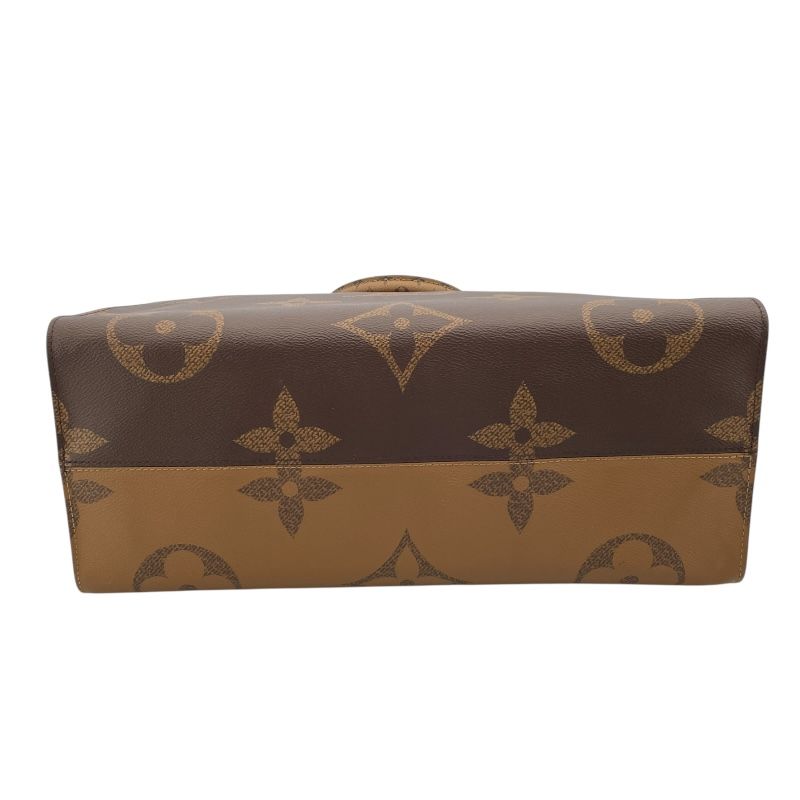 Louis Vuitton OnTheGo GM Monogram Giant Reverse Tote - Brown