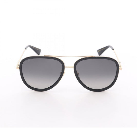 GUCCI Black & Gold Sunglasses - Timeless Elegance