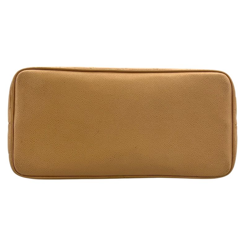 CHANEL Reissue Tote A01804 Beige Caviar Leather with Gold Hardware