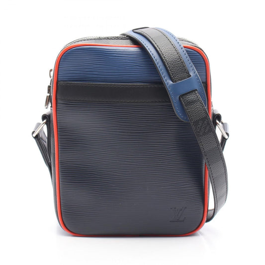 Louis Vuitton Danube PM Epi Damier Graphite Shoulder Bag - Blue/Navy